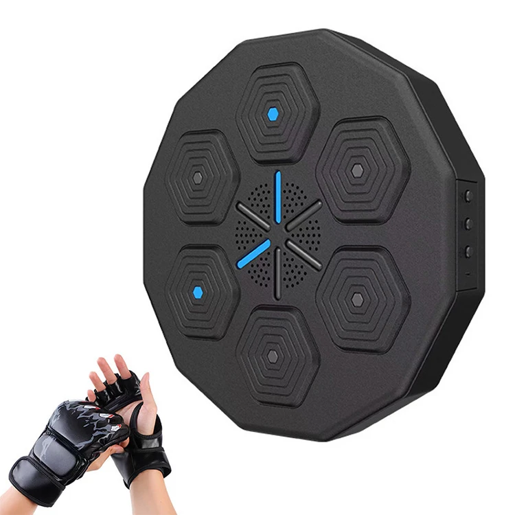 Musical Boxing Box, Music Boxing Machine Home Wall Mount Music Boxer, Music Boxing Training Machine Bluetooth