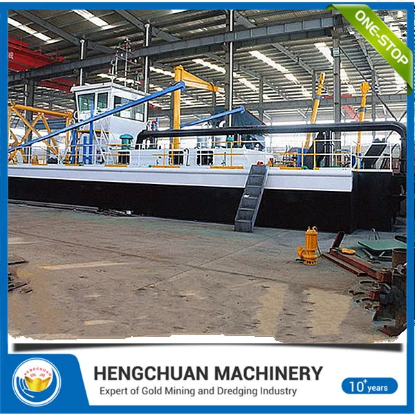 Hydraulic Agitators Dredger installing Diesel Sand Pump draga