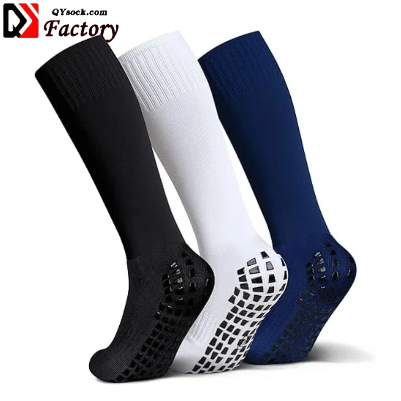 Factory Custom Athletic Socks Compression Non Slip Sports Stockings for Soccer Basketball Running Cycling
