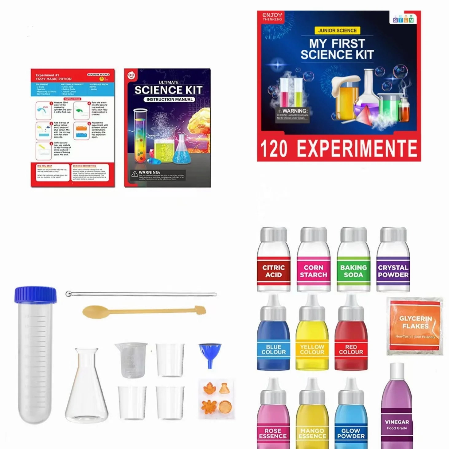 Hot Selling Super Awesome learning Science Kit Stem Chemistry Experiment Toy kit engineering toys kids