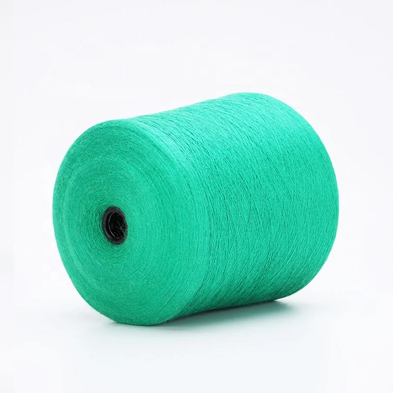 NM48 2 42% Viscose 18% Nylon 40% Shinning Polyester Core Spun Yarn For winter sweater knitting