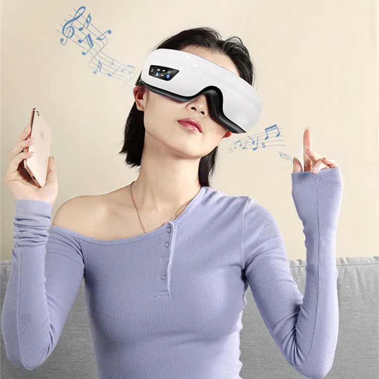 2023 New Products Hot Sale Eye Massager Stress Relief Machine With Adjustable Heat