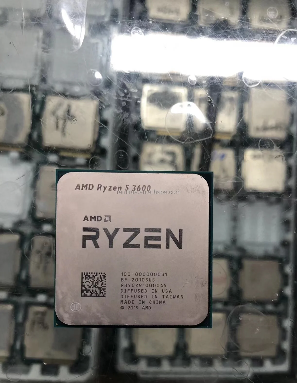 For AMD R5-3600  3.6 GHz Six-Core Twelve-Thread CPU Processor 7NM 65W L3=32M Socket AM4