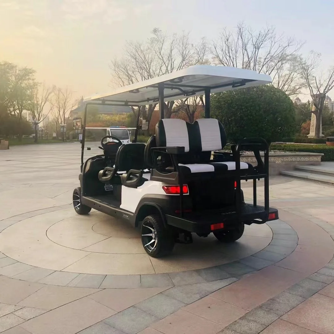 6 seater golf club car buggy golf with led dashboard