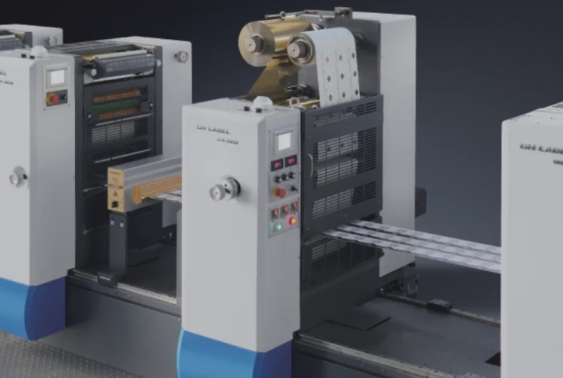 Top sales ZX-320 6 color offset printing machine for label paper