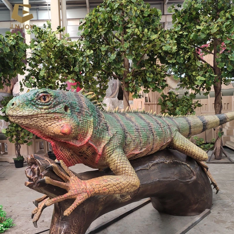 SGAI74 Insect park decoration lifelike animatronic robotic animal lizard model for sale
