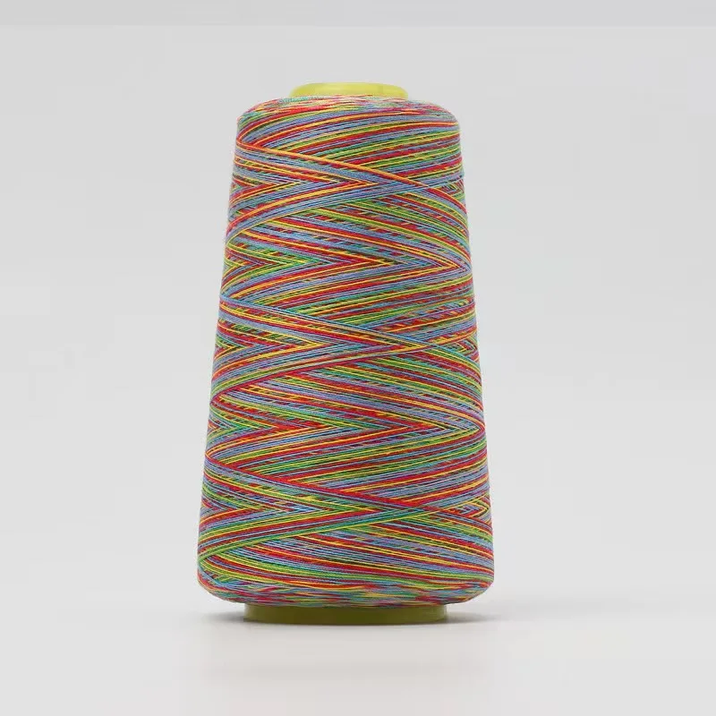 Sewing Supplies Rainbow Colors  Multi  Color 402 Sewing Thread 100% Spun Polyester Thread For Sewing
