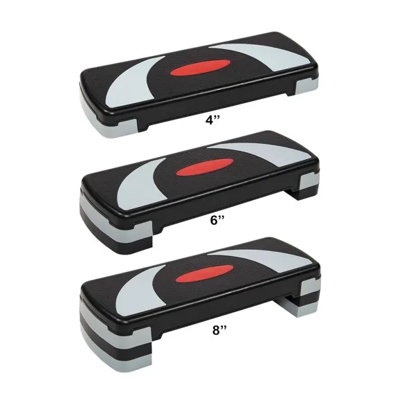 Home Step up Exercise Platform Aerobic Exercise Workout Step Platform Non-slip Textured Aerobic Steppers