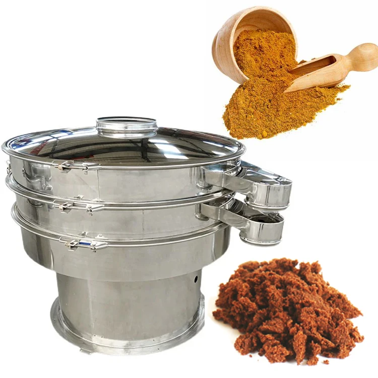 vibrating sifter circular vibrating screen vibrating sieve for the food processing industry