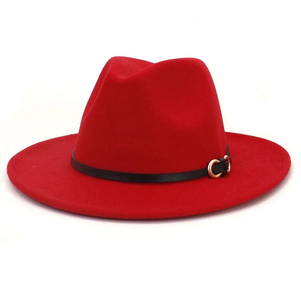 2022 фетровая шляпка шерстяная шапки по Вашему заказу оптовой цены большая шляпа с Широкими Полями Фетровая шляпка шерстяная головные уборы унисекс фетр шерстяные Панама шляпа мужская и женская шляпа с широкими полями