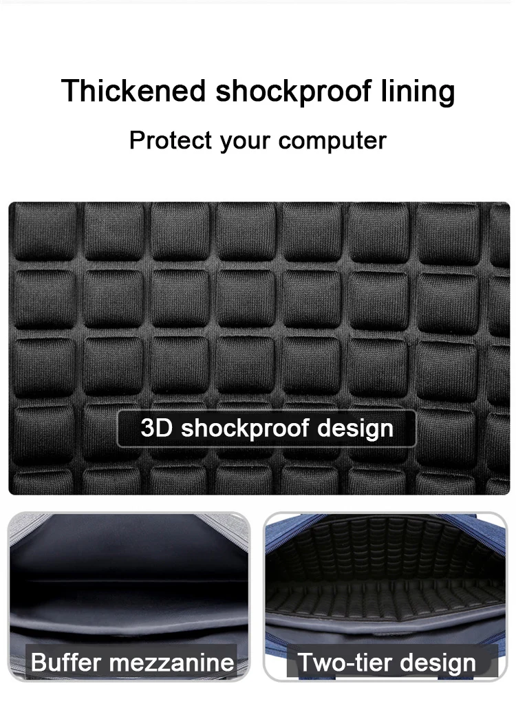 Wholesale lightweight laptop bags & covers laptop waterproof shoulder bag business 15.6 inch laptop sleeve briefcase