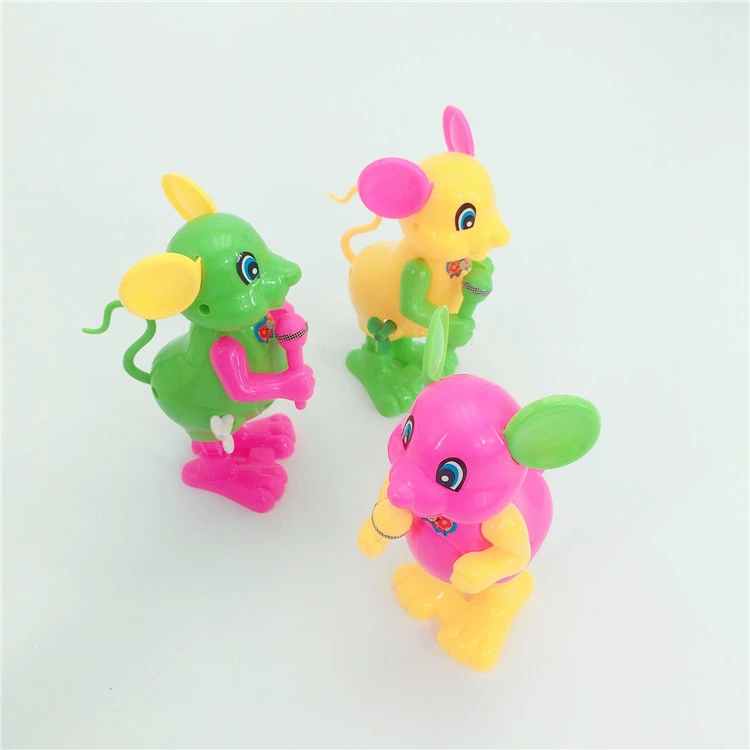 
Wind-up toy children clockwork mouse microphone Little mouse kindergarten gift 