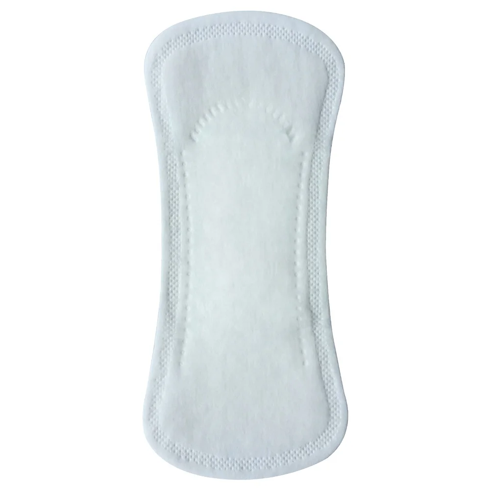 Every day use cotton organic  herbal anion sanitary pads panty liners OEM disposable breathable pantyliner for lady and women