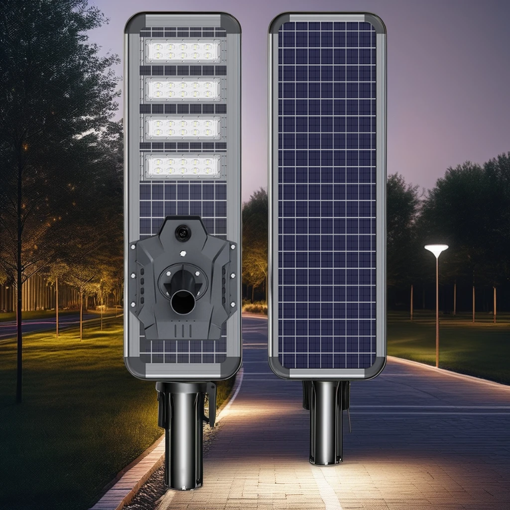 200 Вт 250 300 водонепроницаемая дорожная лампа Ip67 автоматический датчик движения интегрированный солнечный уличный свет для инженерии