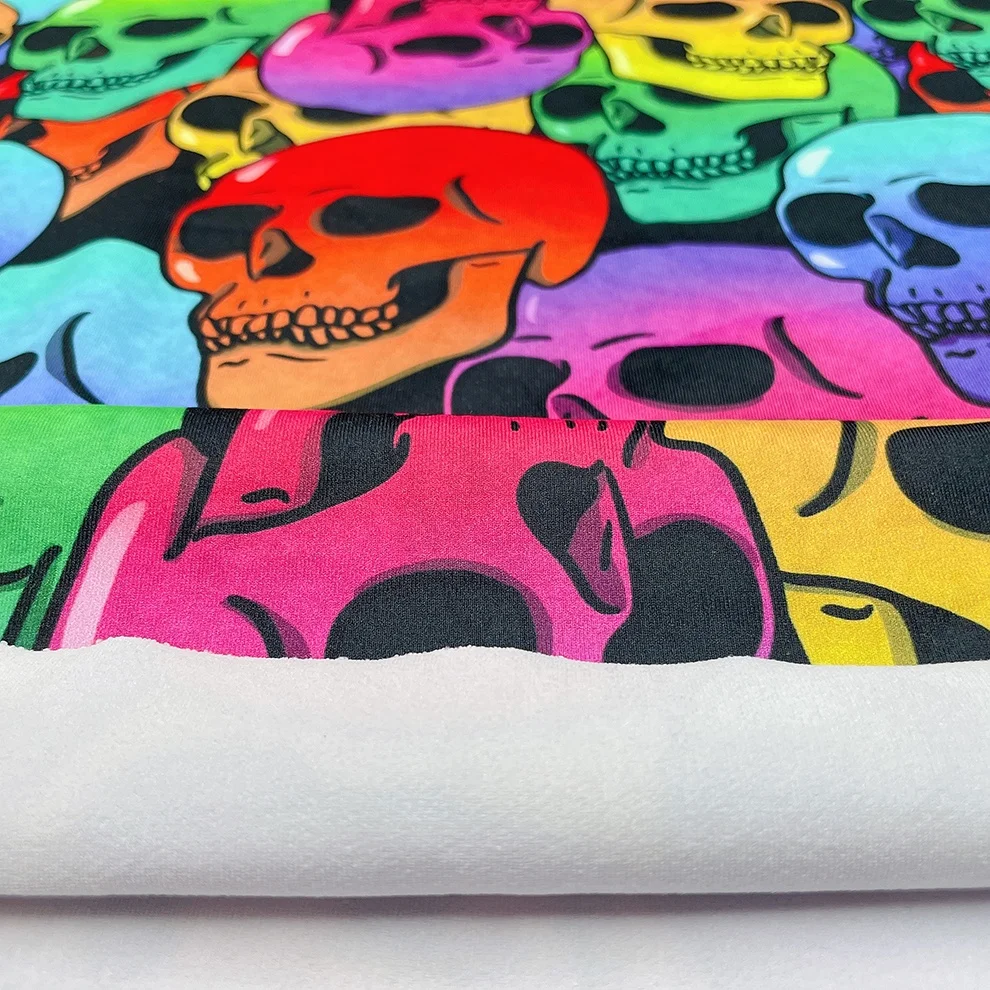 Recycle Fabric Butt Lifting Fitness Sportswear Fabric Spandex Leggings Suit Workout Women Figure Fabric