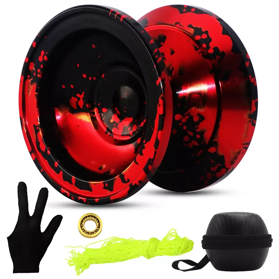 Best quality wholesale mini colourful toys super speed alloy magic yoyo ball for kids