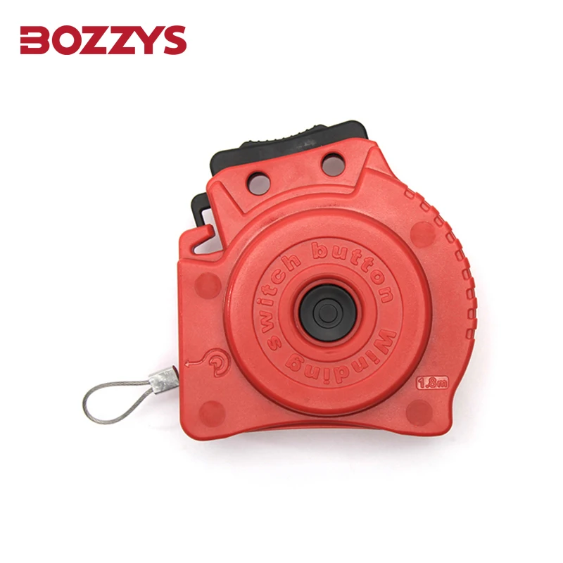 Automatic Retractable Cable Lockout devices with 2mm Stainless Steel Cable for Industrial unusual devices energy isolation