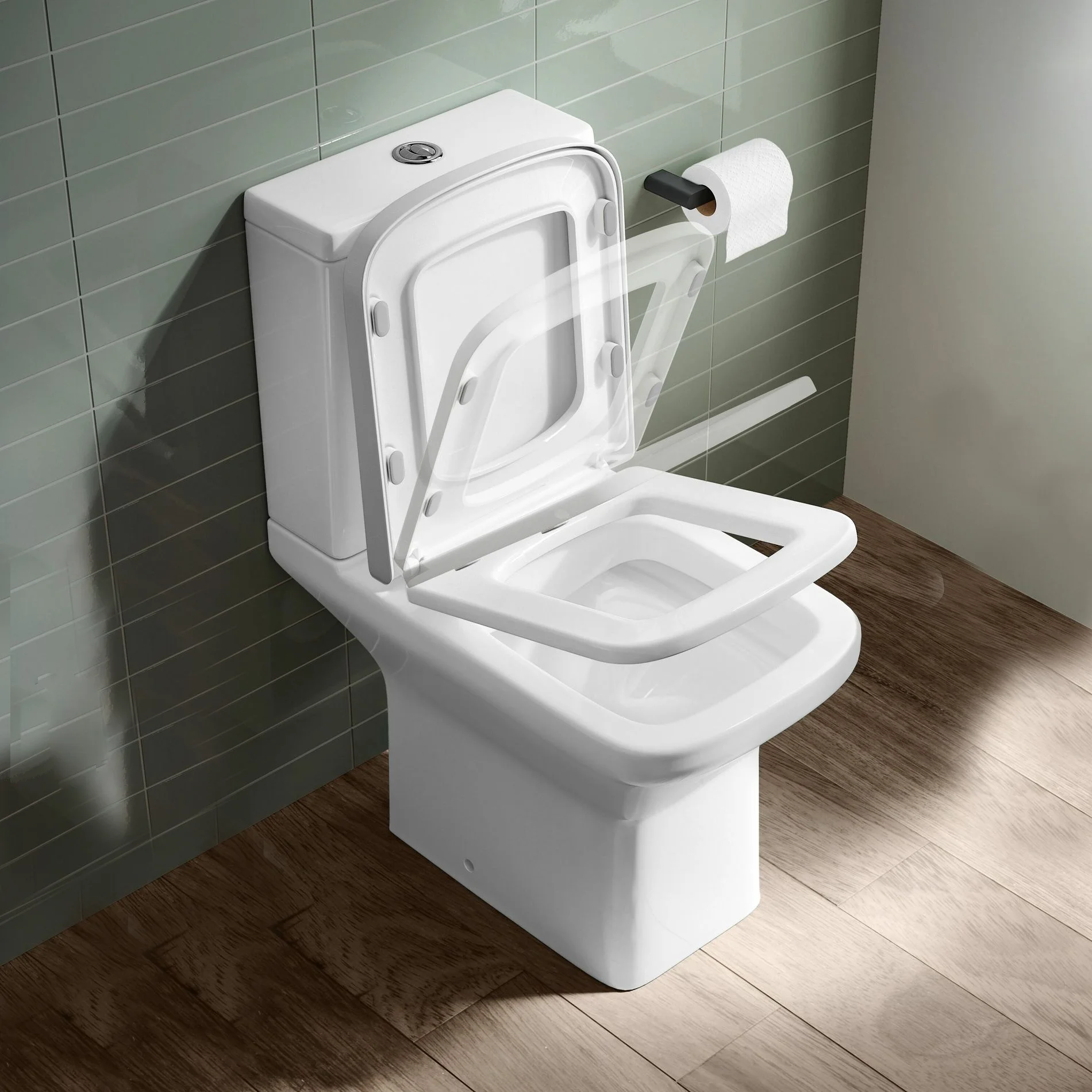 Toilette lavatory les chiottes jamban Close Coupled concealed cistern best toilets p trap english seat toilet