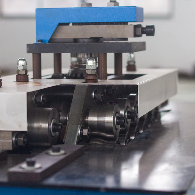 SA-12HB lockformer machine 1.2mm sheet metal duct lock forming machine