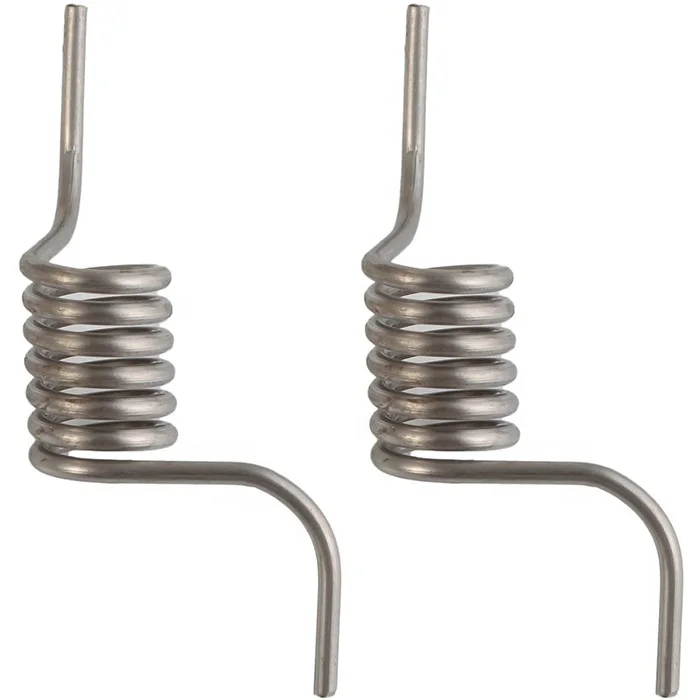 Custom Stainless Helical Power Clothespin Coil Spiral Double Torsion Spring For Door