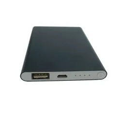 Hot Selling Slim Power Bank with High Capacity 4000mAh Polymer Battery for cell phone portable charger MOQ 10pcs logo branded