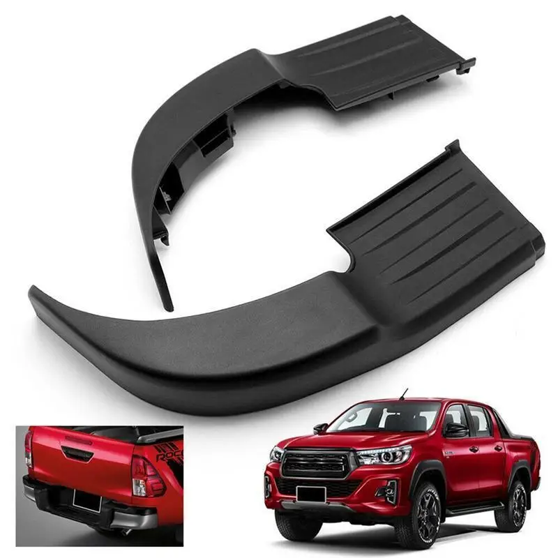 Fuxuan GENUINE REAR BUMPER STEP PLATE BLACK for Toyota HILUX SR5 M70 M80 2015-2016 2017 2018 2019