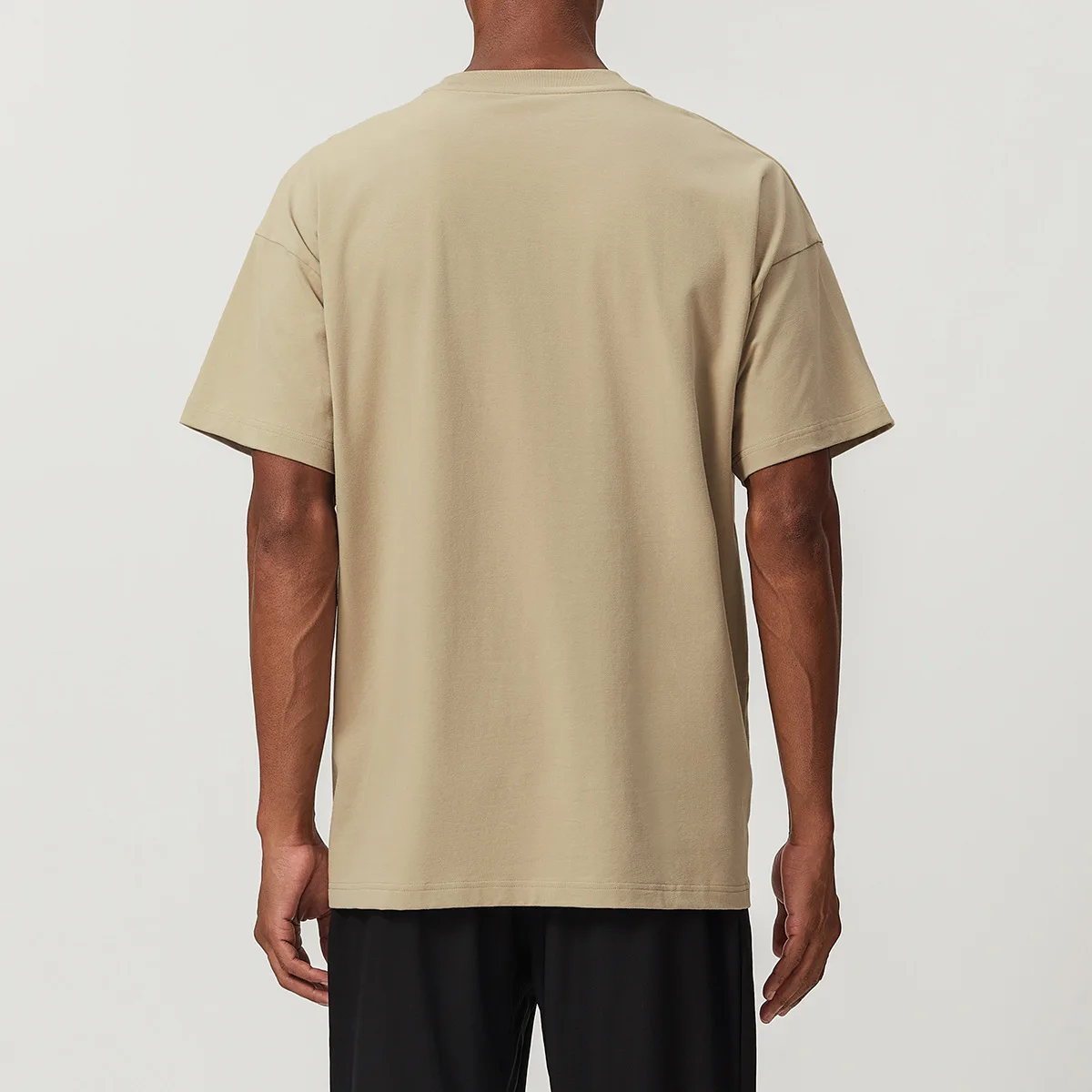 Wholesale Blank Plain t shirt Custom your Logo Printing Cotton Spandex Breathable Short Sleeve tshirt Fitness Mens T Shirts