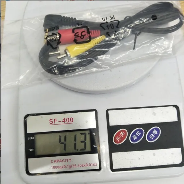 premium 3 in 1 DC3.5mm to 3 rca male audio camera cable