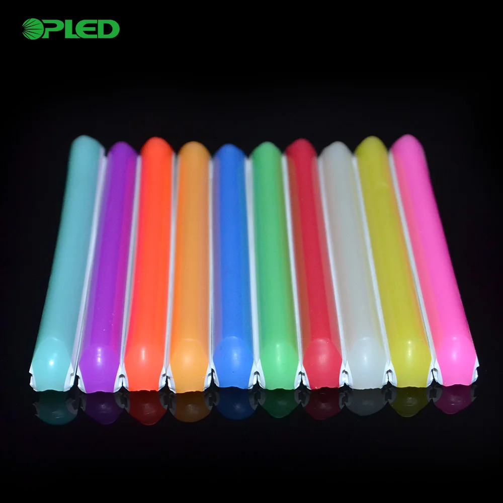 separable neon flex rgb flexible rgbic rope  silicone led neon strip light