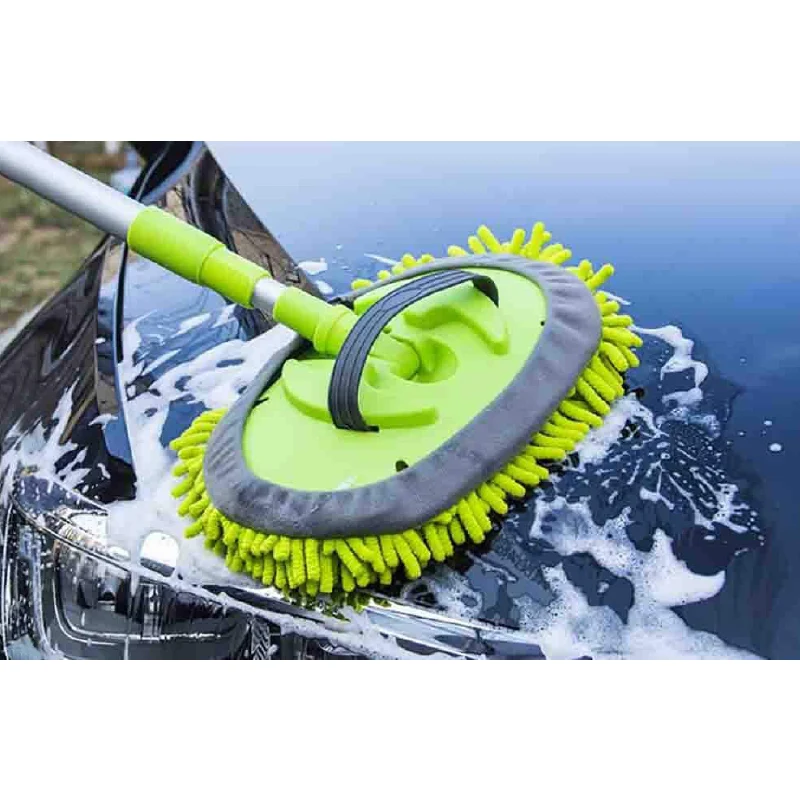 Car Accessories tools universal wash water Chenille flow through Cleaning Brush