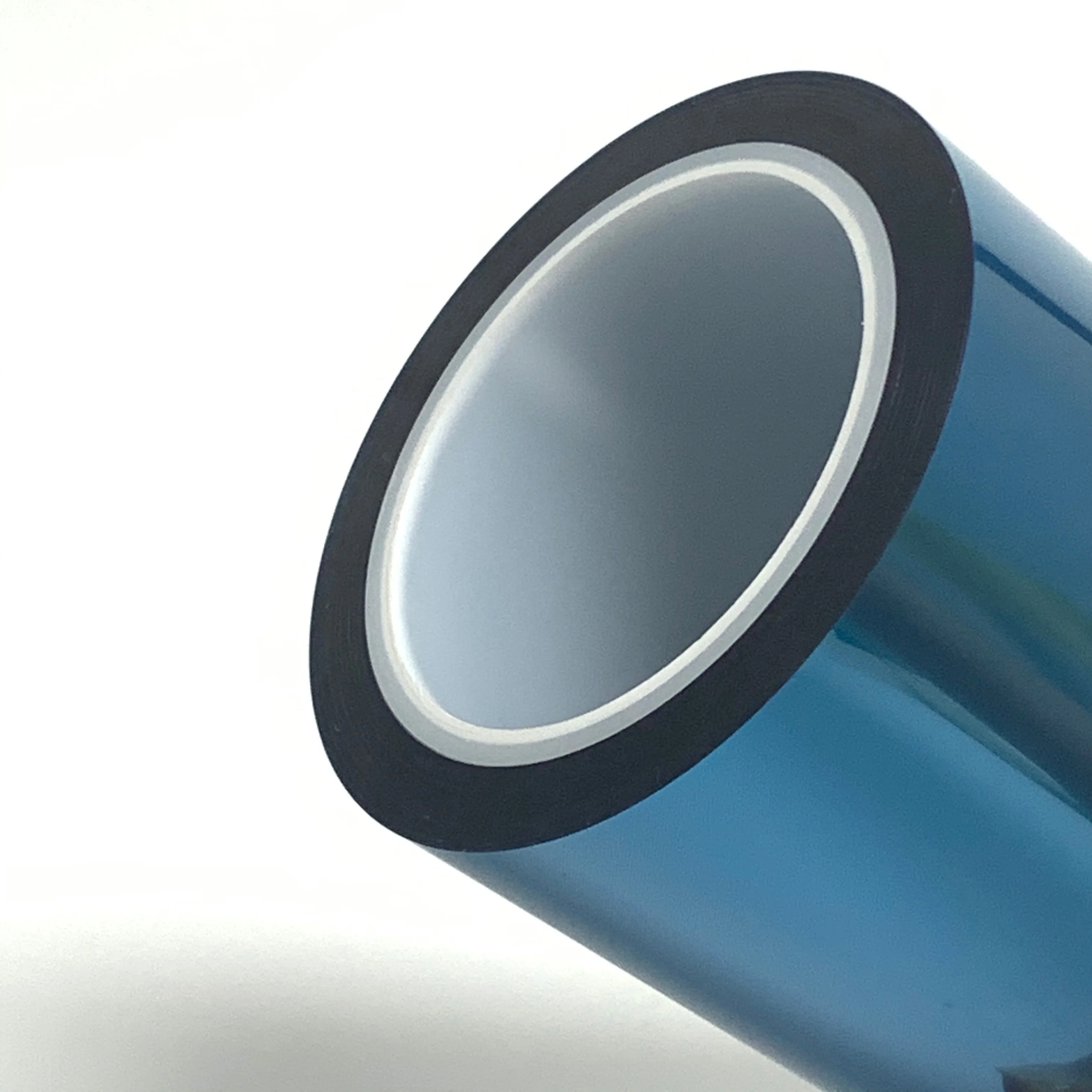 Blue customizable Silicone Quality Control 55um pet film plastic rolls pet diffusion film plastic film packaging materials