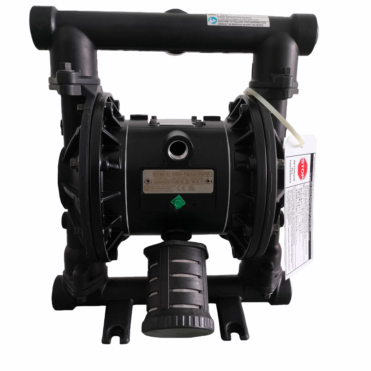 AODD Pumps D73811 for Air operated Double  Pneumatic Diaphragm Pump