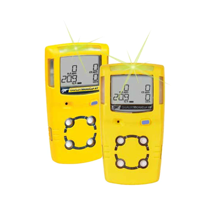 Honeywell Multiple Gas Detector Techinoloies By BW Gas Alert Micro CLip XL Multi-Gas Detector LEL O2 CO H2S