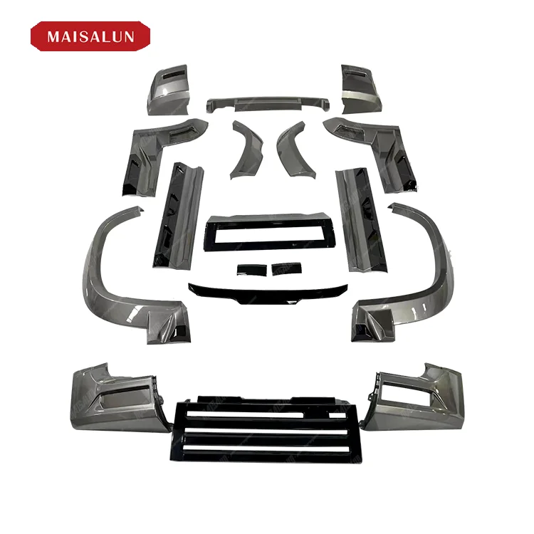 MSL Auto Spare Parts Carbon Fiber LM Style Bodykit For Land Rover Defender with Grille Front Lip Rear Diffuser Wheel Eyebrow