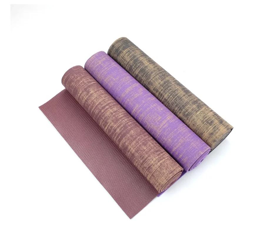 Environmental protection non-slip fitness light weight PVC fitness eco yoga mat