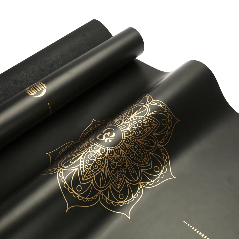 Factory Price Private Label Eco Friendly  PU Natural Rubber Non Slip Yoga Mat