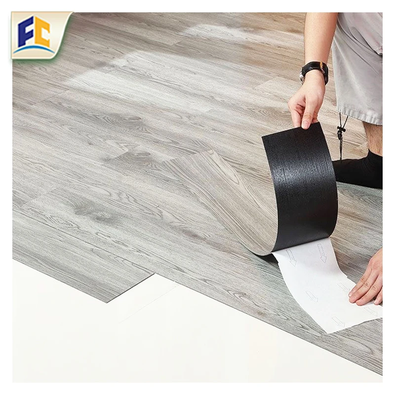 Glazed & Polished LVT Flooring with Black Color & Vinyl Tile Sticker Self-Adhesive Rubber Mats Elegant Marble Effect Vinyl Tiles