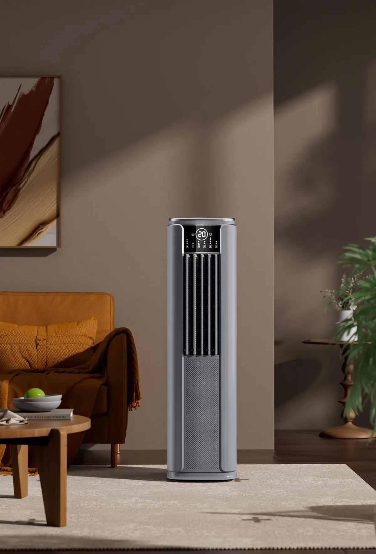 Горячая продажа напольный кондиционер с системой Wi-Fi 12000Btu стоячий шкаф Кондиционер