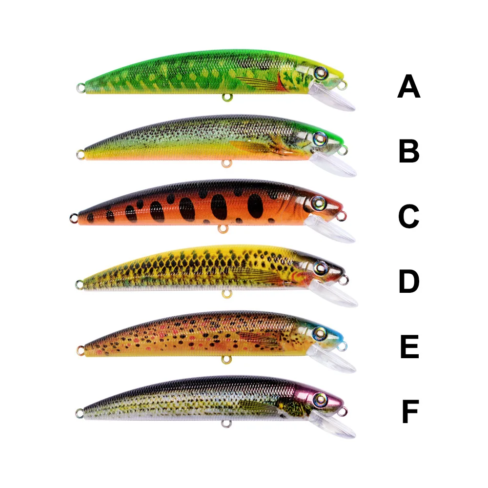 1PCS Jerk Minnow Lures 14CM/19G Sinking Vibration Lure Swimbait Pike Wobblers For Fishing Tackle Wholesale