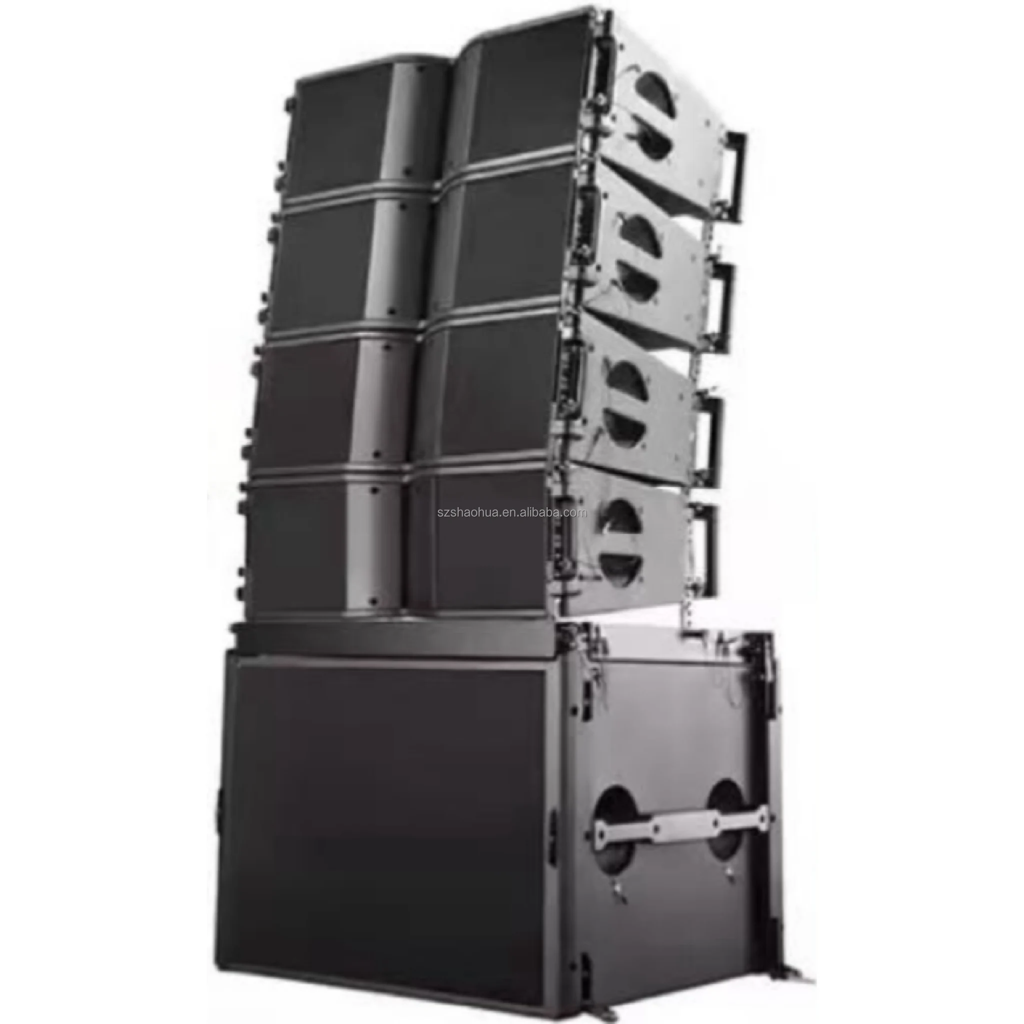K208 professional line array speaker dual 8 inch 2 way active line array DJ sound system stage audio passive powered speaker