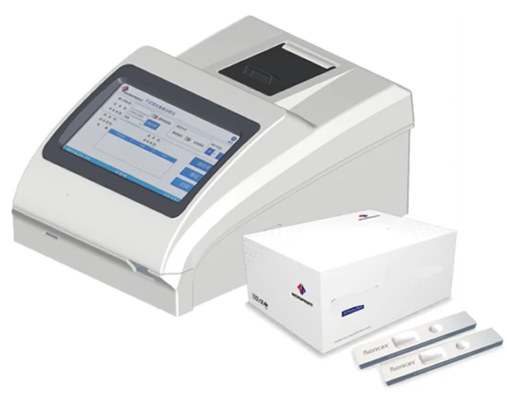 Иммунофлуоресцентный количественный анализатор сухого типа для опухолей/гормонов/диабетиков/инфекций/сердца/иммуноглобулин