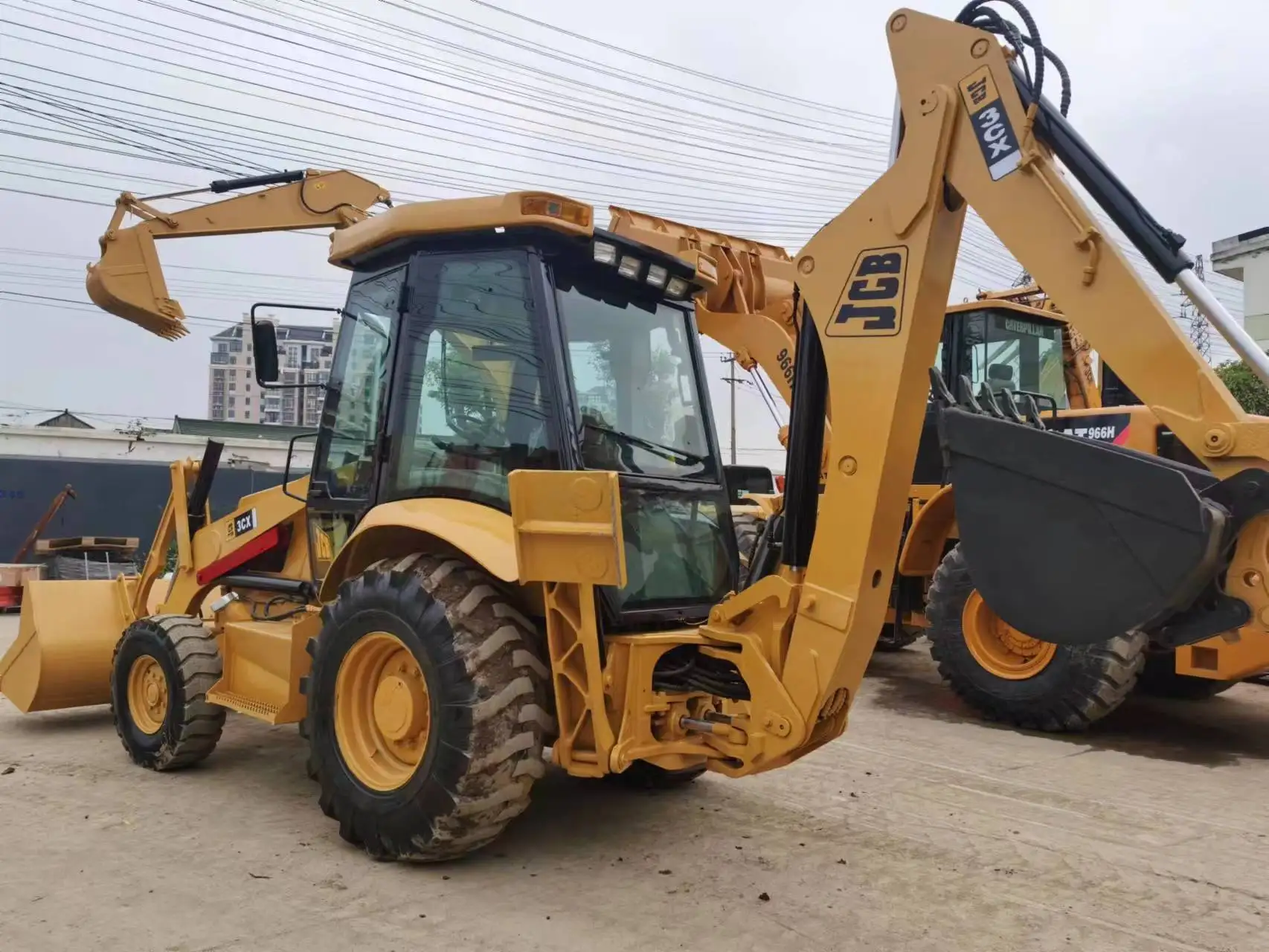 backhoe excavator loader 4x4 JCB 3CX 4CX cheap low price