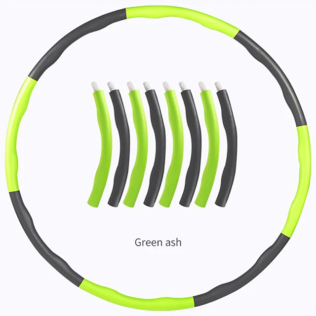 
Eco-friendly hulas hoope and Hoop ring with detachable hula-hoop gymnastic plastic tube new design hulahoop 