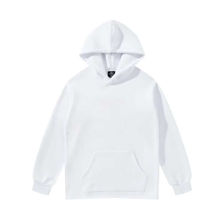 Luxury Blank Hoodie Custom Logo High Quality Plain Wholesale Hoodies Without Hem Ribbing