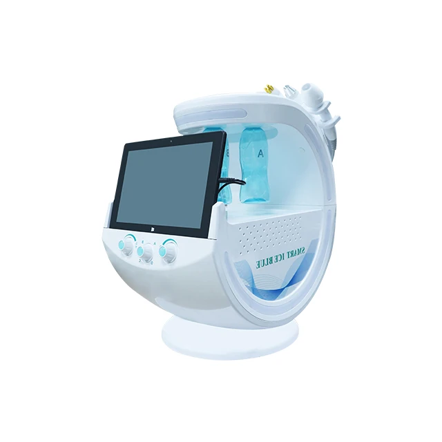 2021 new 7 In 1 Hydro Dermabrasion With Professional Home Use Skin Analyzer Multifunction Dermabrasion Beauty Machine