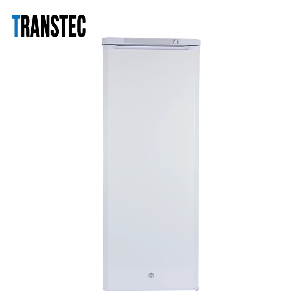 Hot sales high quality  upright ice maker Multi-layer storage 198L single door  solar powered best freezing effect