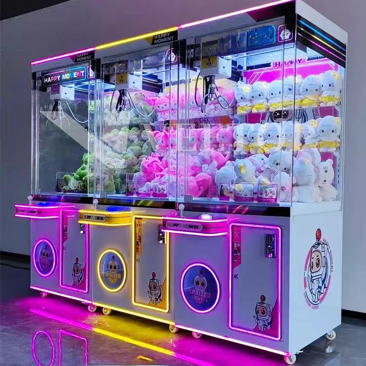 cheap coin toys plush plushies claw crane machine crane arcade machine with card reader for sale canada uk