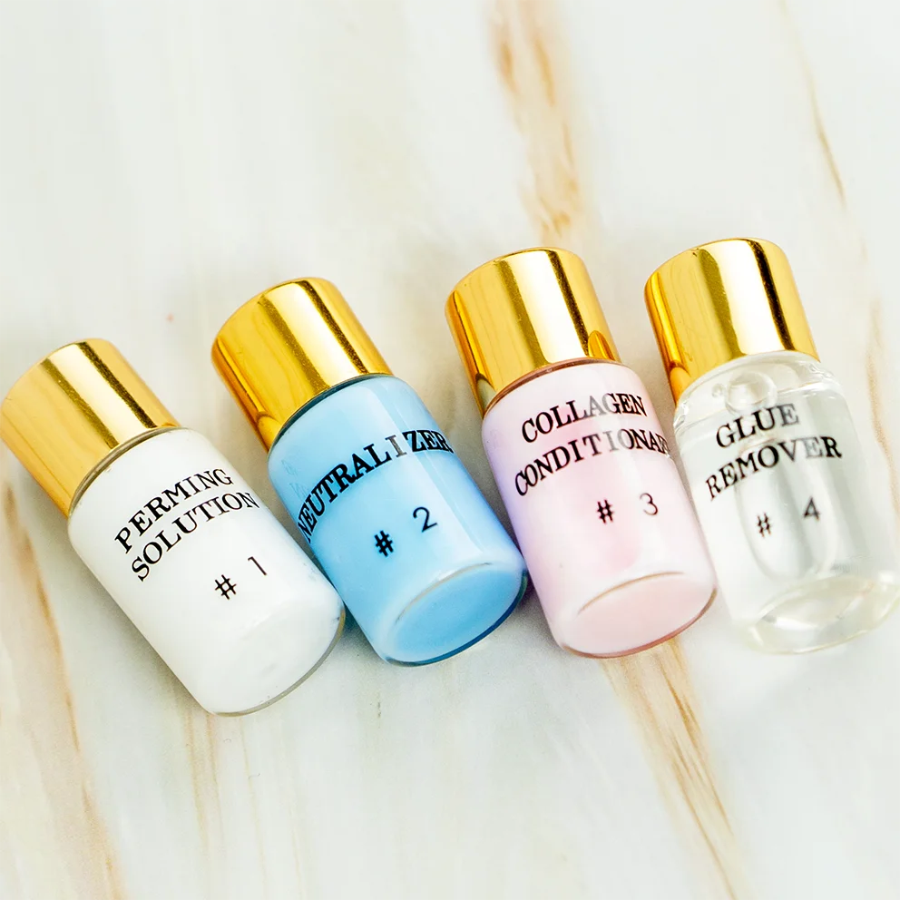 Lash Lift Lotion for Eyelash Lift Kit Premium Solution for Lash Enhancement Liquid Lotion Eyelash Lifting and Perming 5ml/bottle