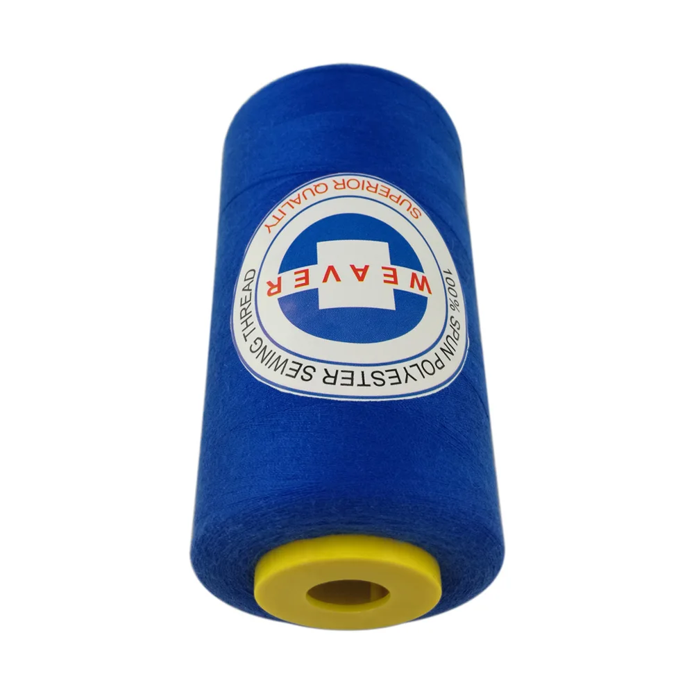 Швейная нить 40/2 5000 y-образный билет 120 натуральная полиэфирная пряжа 40s конусная крученая швейная