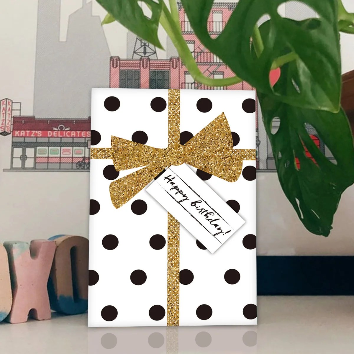 DIY Creative greeting cards with Glitter envolpe thank you card set custom with logo or birthday or greeting cards